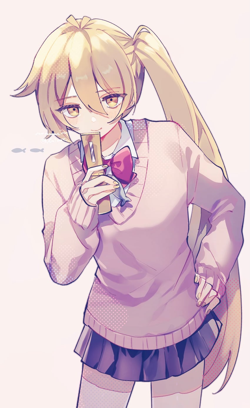 akita neru (vocaloid and 1 more) drawn by ruoruomi