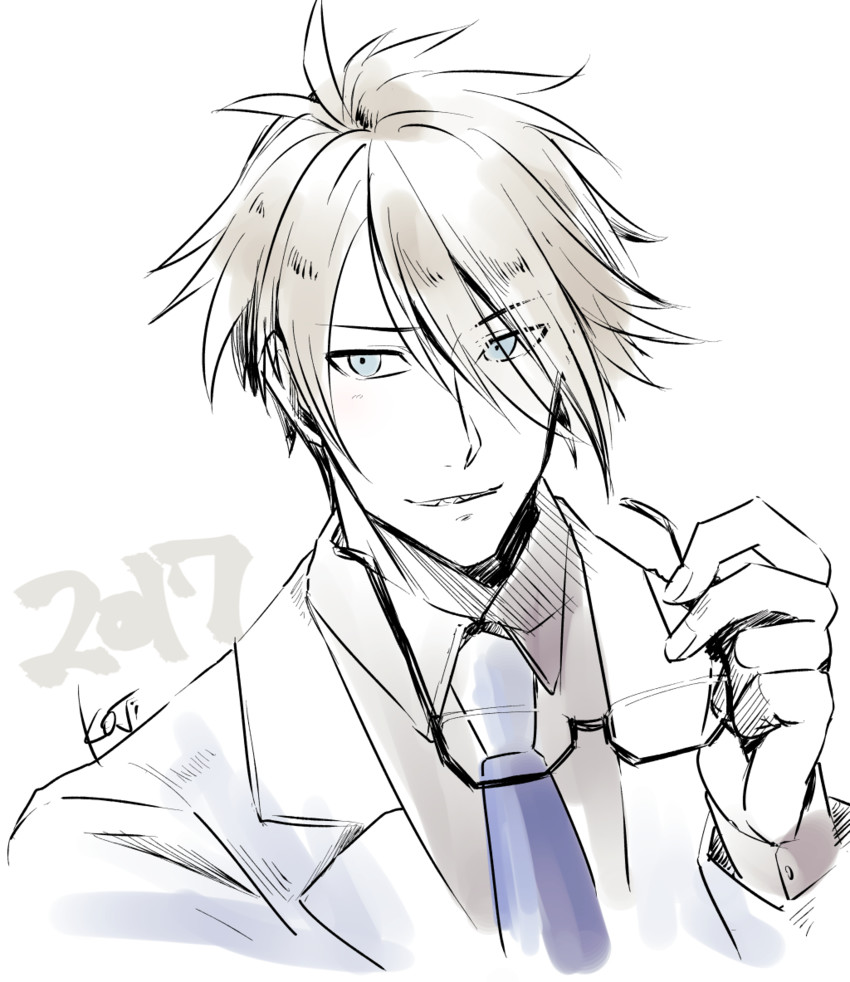 akuno hideo (idolmaster and 1 more) drawn by koji-bread