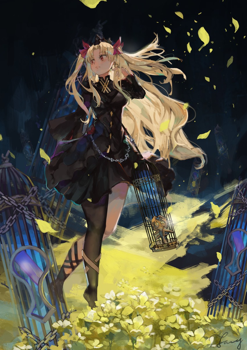 ereshkigal (fate and 1 more) drawn by fang_qiao