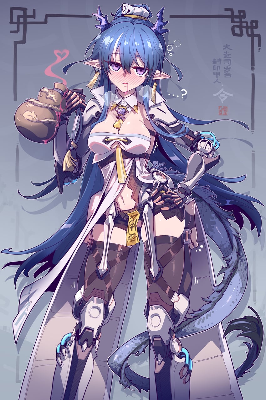 ling (arknights) drawn by imazawa
