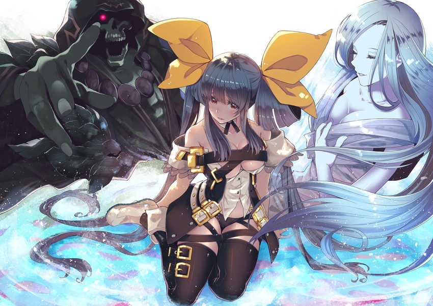 dizzy, necro, and undine (guilty gear and 1 more) drawn by furai