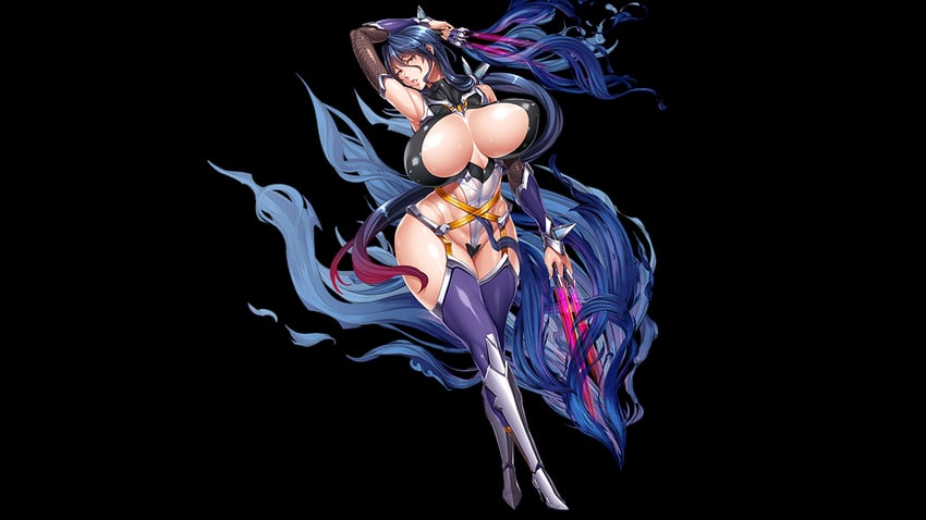 uehara rin (taimanin and 2 more) drawn by fei_(maidoll)