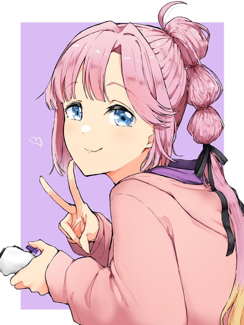 anyoji hime (love live! and 1 more) drawn by mendo_(mend0o0_)