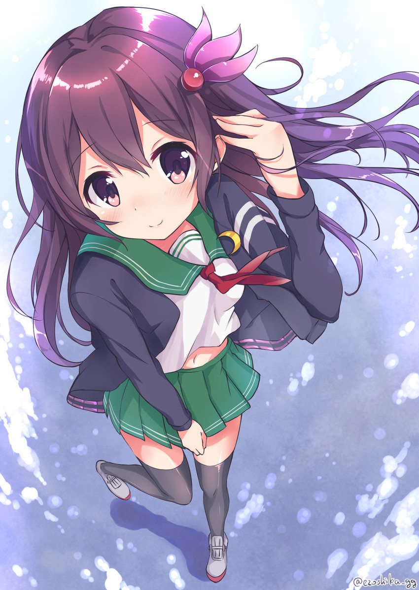 kisaragi and kisaragi kai ni (kantai collection) drawn by ezoshika