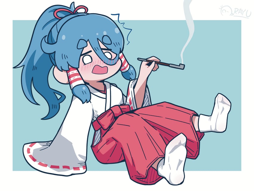 miyadeguchi mizuchi (touhou and 1 more) drawn by ray_u