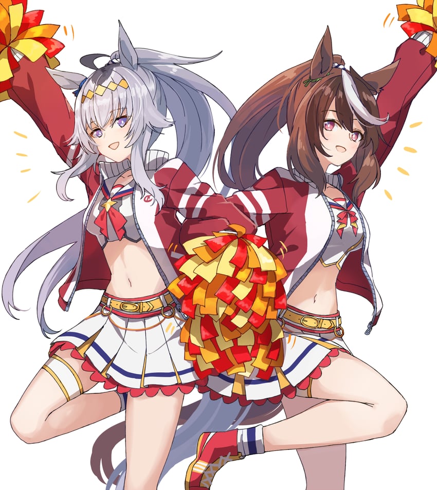 symboli rudolf, oguri cap, and nice nature (umamusume) drawn by kusanagi_kaoru