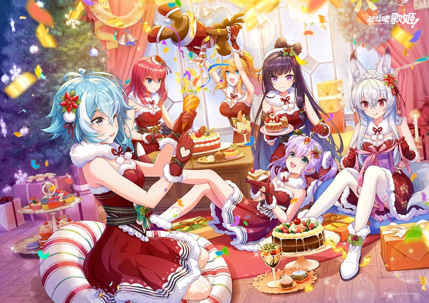 jinguuji tamamo, isabella holly, katya uranova, li qingge, rose barrett, and 1 more (revdol)