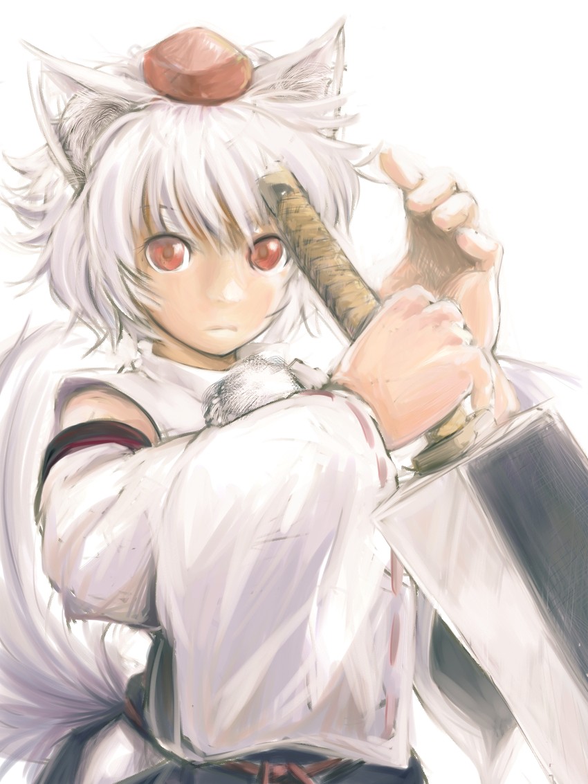 inubashiri momiji (touhou) drawn by kyoro_(asdfg-hjkl)