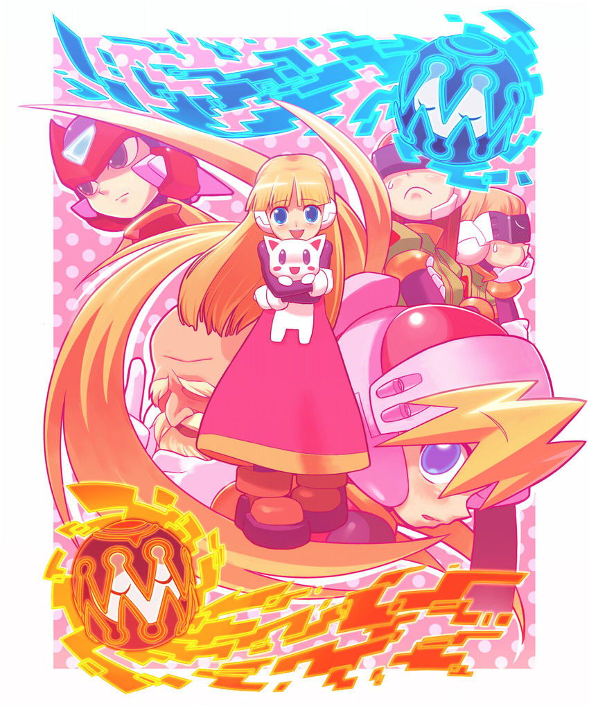 zero, zero(z), ciel, alouette, joan, and 4 more (mega man and 1 more) drawn by kin_niku