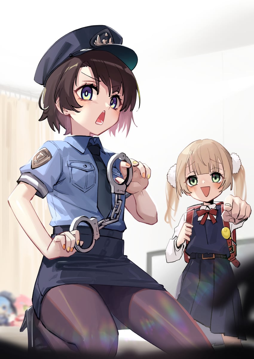 hoshimachi suisei, sakura miko, oozora subaru, and shigure ui (hololive and 1 more) drawn by adarin