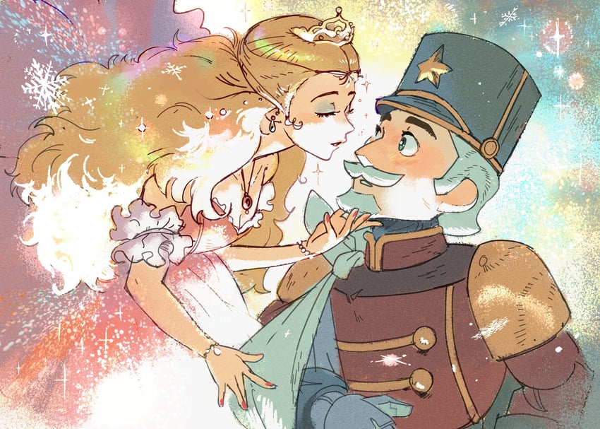 barbie, clara, and eric (barbie and 1 more) drawn by droplixle