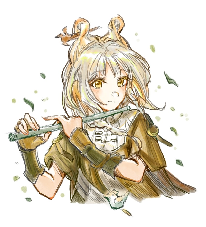 grain buds (arknights) drawn by ni_shuo_zhege_wo_ye_bu_tai_dong
