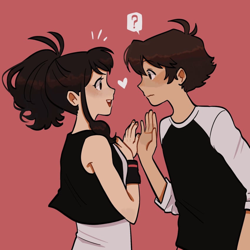 hilda and hilbert (pokemon and 1 more) drawn by meg_ikarp