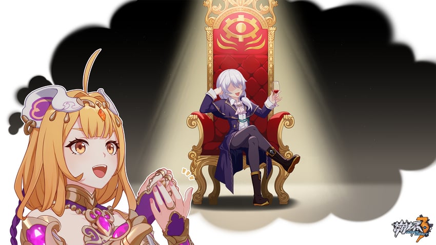 theresa apocalypse, otto apocalypse, and susannah manatt (honkai and 1 more)
