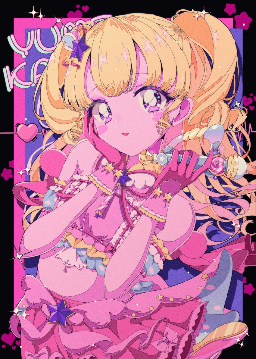 yumekawa yui (pretty series and 2 more) drawn by milon_cas