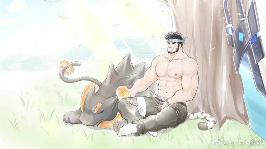 male priest and brucie (original and 1 more) drawn by kulolin