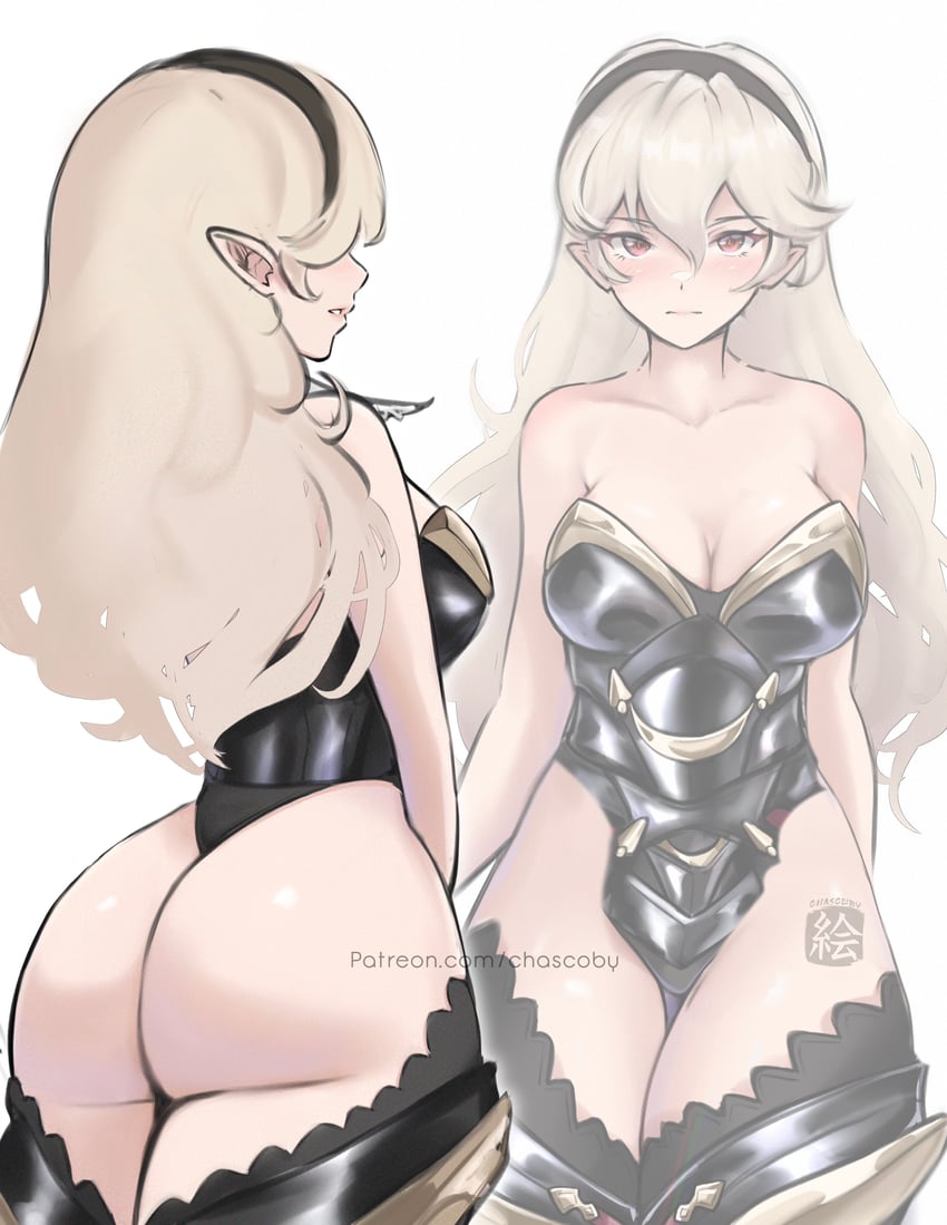female corrin (fire emblem and 2 more) drawn by chascoby