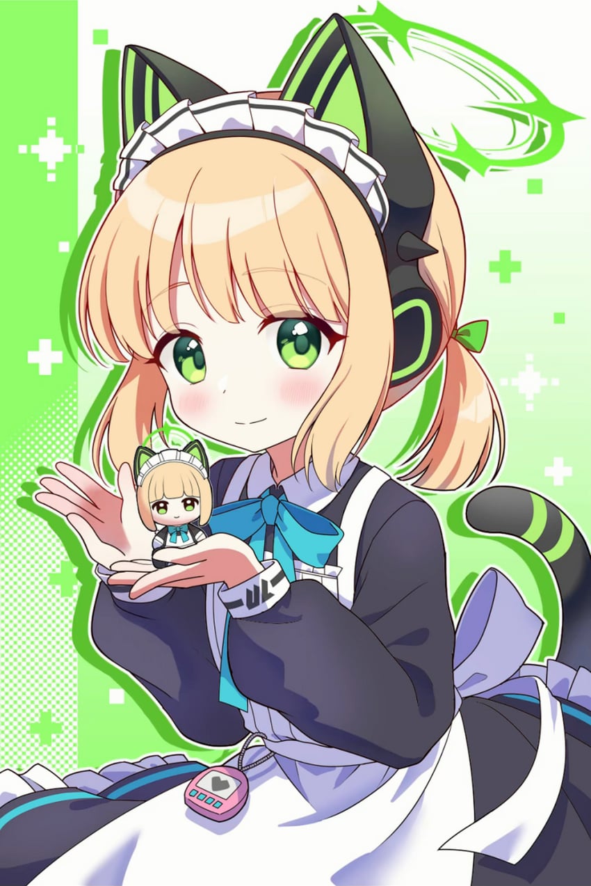 midori (blue archive) drawn by miomio1568315