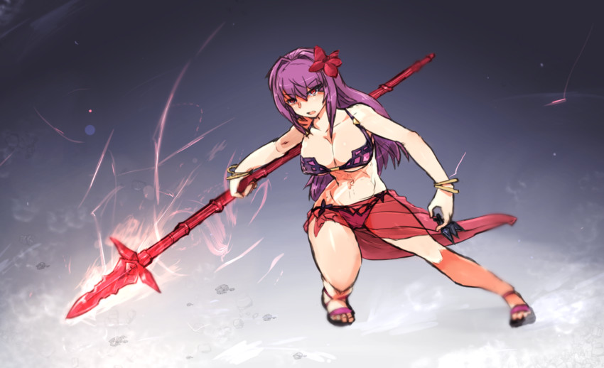 scathach (fate and 1 more) drawn by depo_(typebaby505)