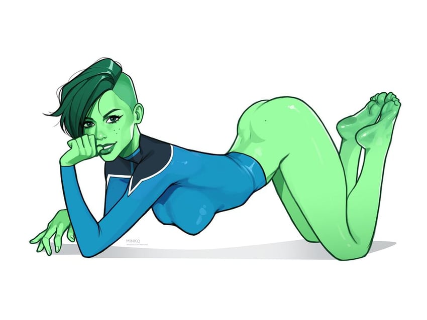 d'vana tendi (star trek and 1 more) drawn by olena_minko