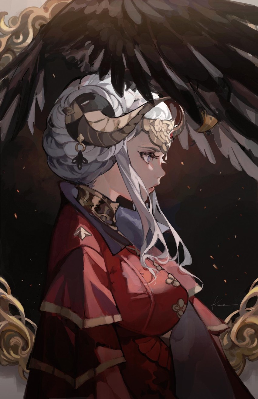 edelgard von hresvelg (fire emblem and 1 more) drawn by kaneblob
