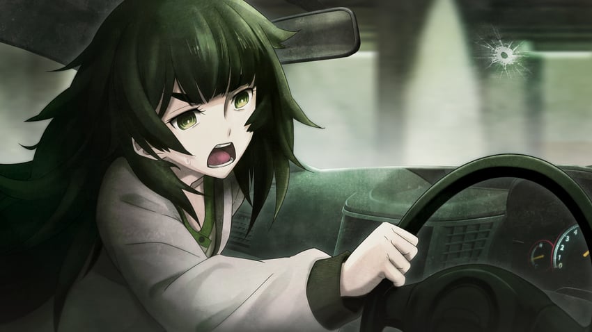 hiyajou maho (steins;gate and 1 more) drawn by huke