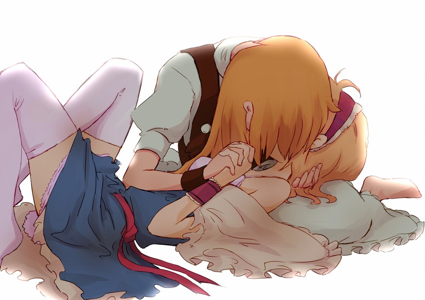 kirisame marisa and alice margatroid (touhou) drawn by non_(z-art)