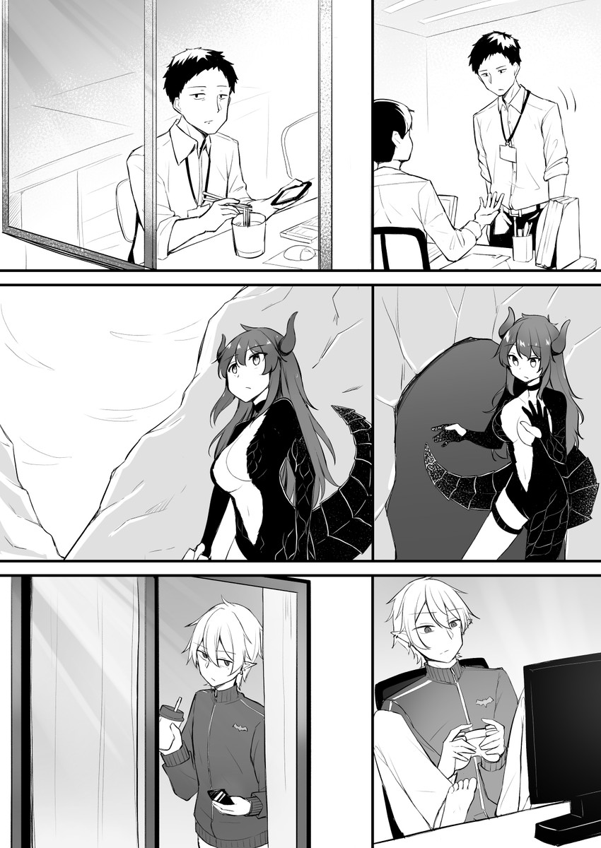 yashiro kizuku, kuzuha, and dola (nijisanji) drawn by sakikumo_(sakumo)
