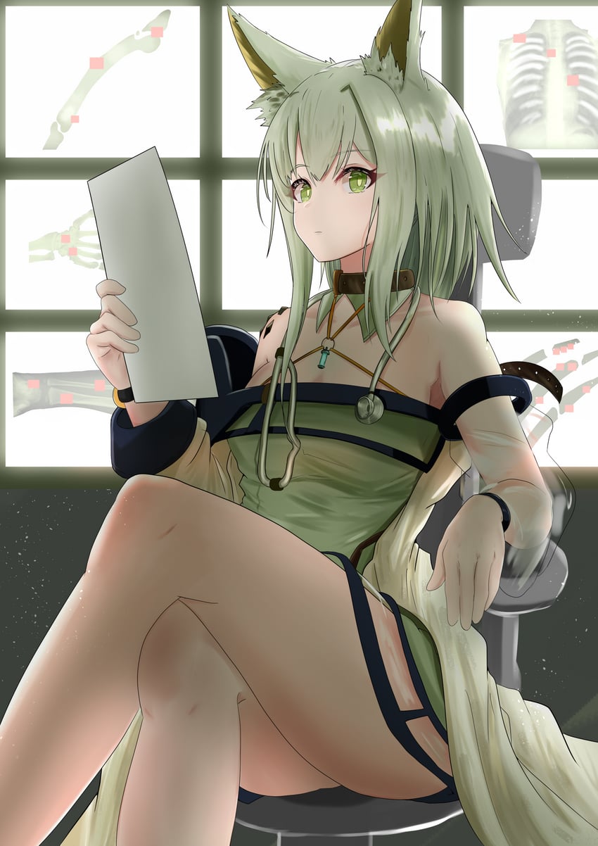 kal'tsit (arknights) drawn by sora_mame_(princess_0sora)