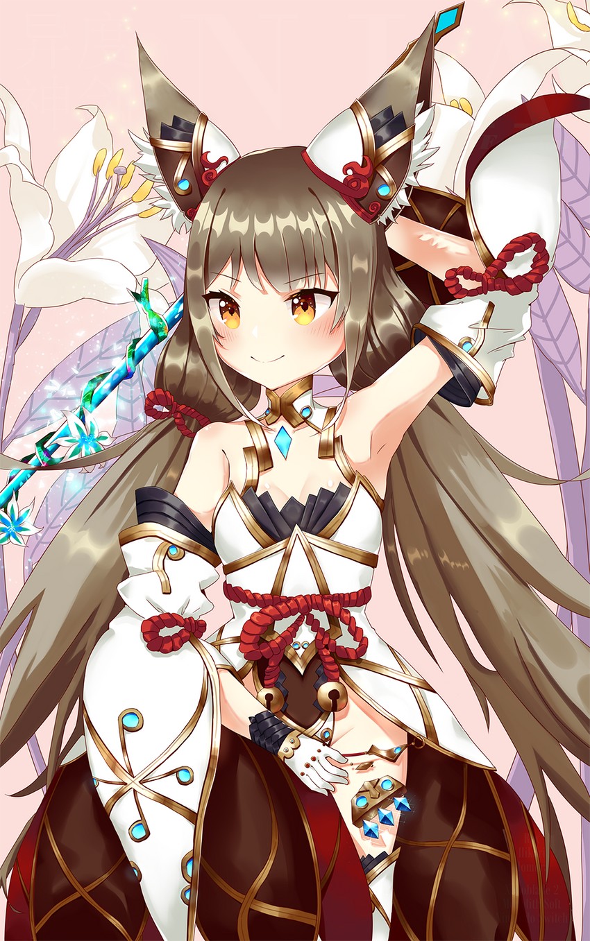 nia (xenoblade chronicles and 1 more) drawn by moziyu