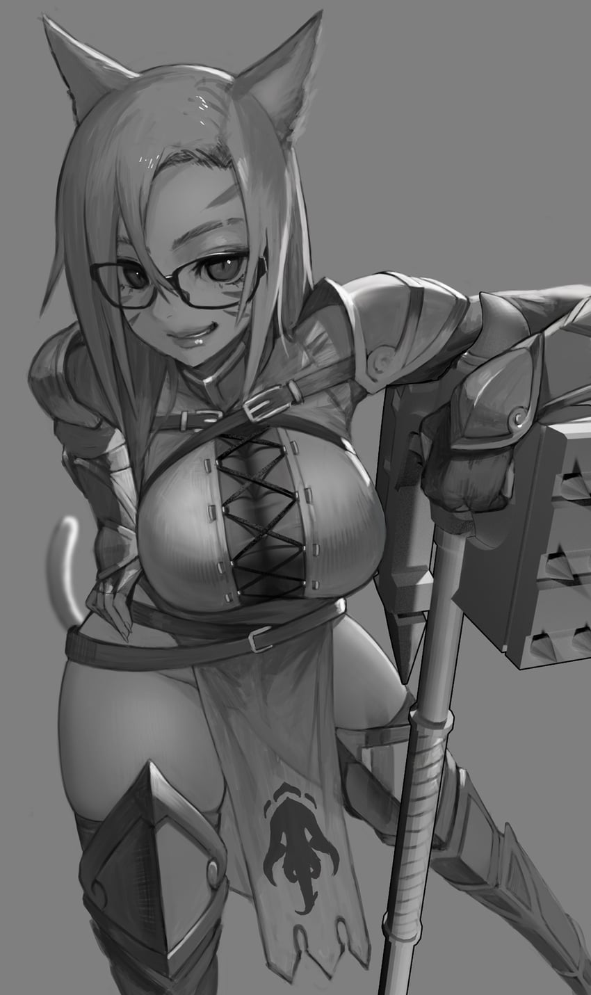 warrior of light and warrior (final fantasy and 1 more) drawn by hiragana_oufu