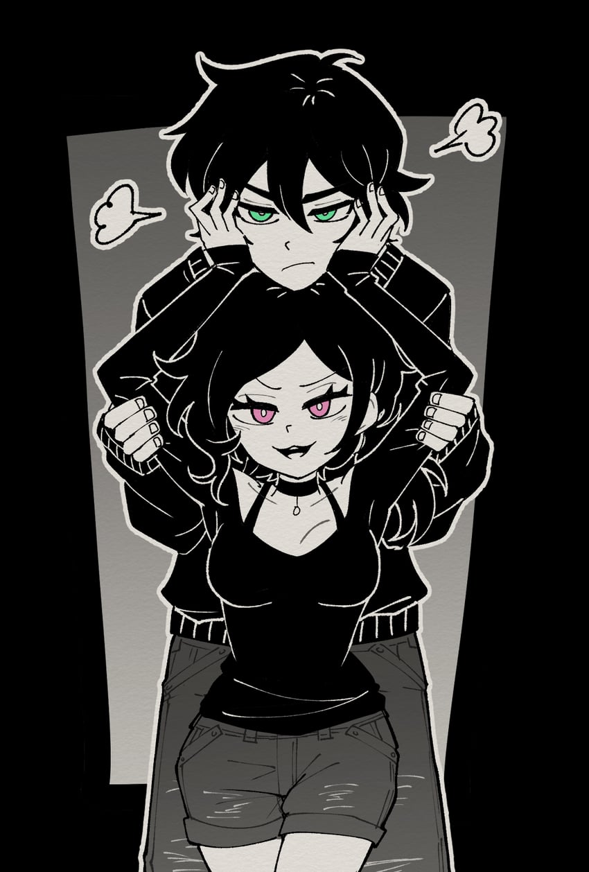 ashley graves and andrew graves (the coffin of andy and leyley) drawn by p_okate