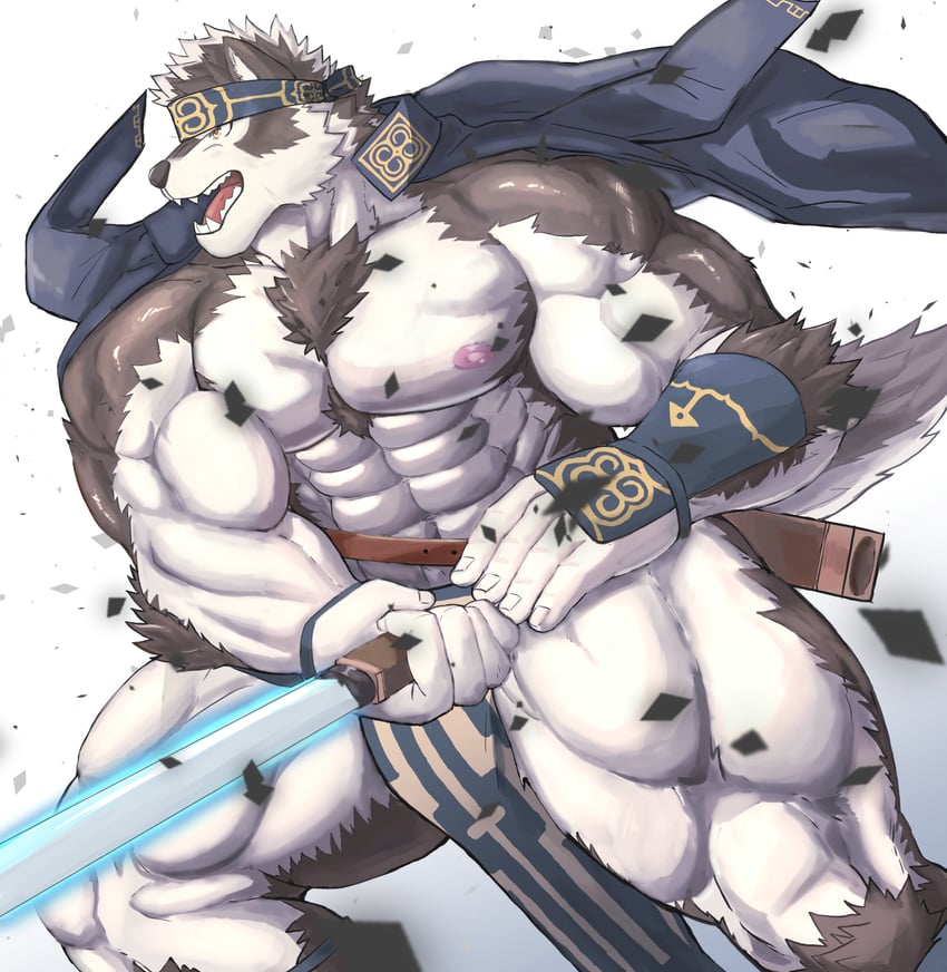 horkeu kamui (tokyo afterschool summoners) drawn by miazuma_shouki