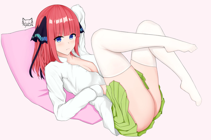 nakano nino (go-toubun no hanayome) drawn by nya_cot