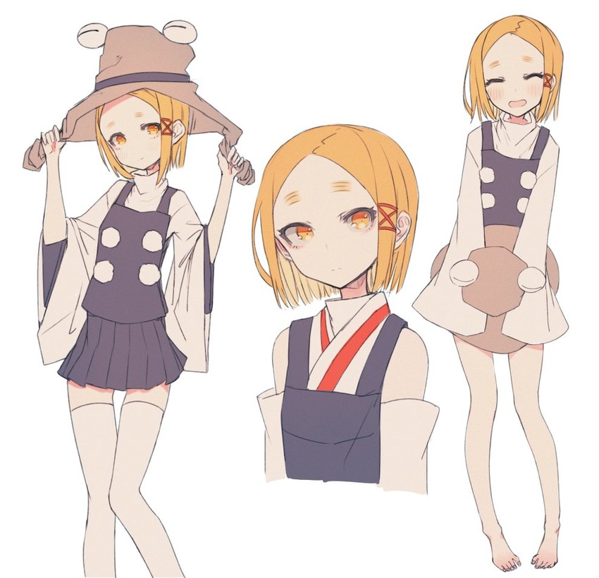 moriya suwako and pyonta (touhou) drawn by pokan_(xz1128)