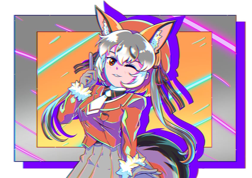 island fox (kemono friends and 1 more) drawn by tutti_tutio