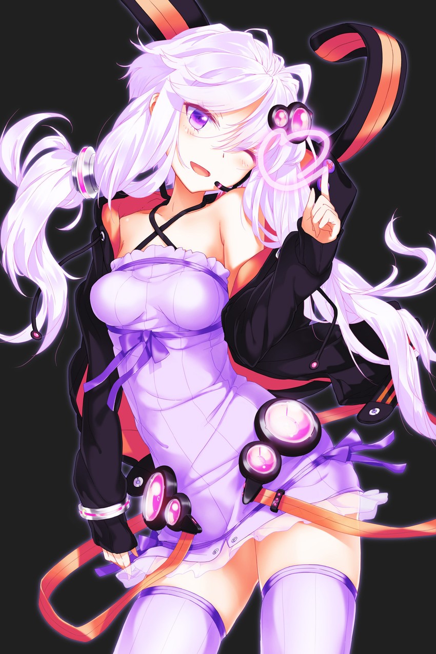 yuzuki yukari (vocaloid and 1 more) drawn by coracola
