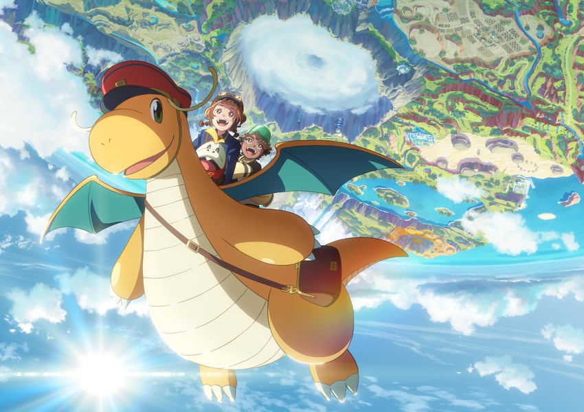 dragonite and fuecoco (pokemon)