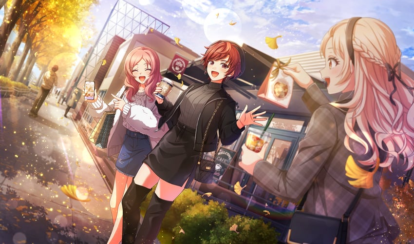 hanayama emi, aisaka koko, and senba ayako (cinderella series and 1 more)