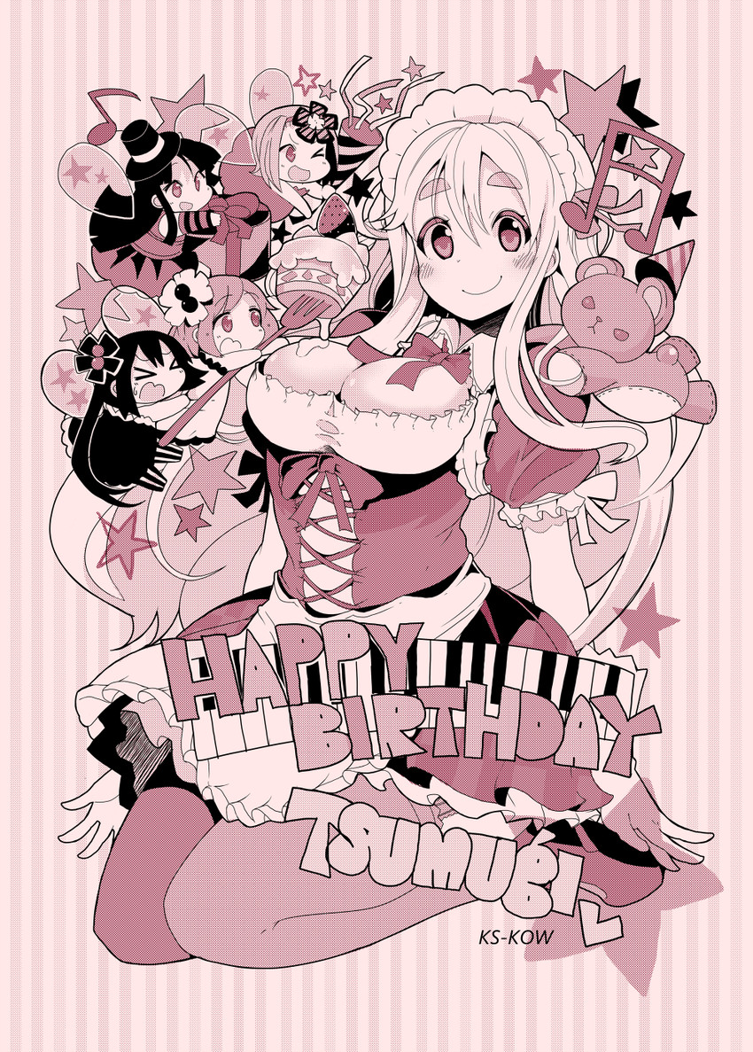 akiyama mio, nakano azusa, hirasawa yui, tainaka ritsu, and kotobuki tsumugi (k-on!) drawn by kuzu_kow