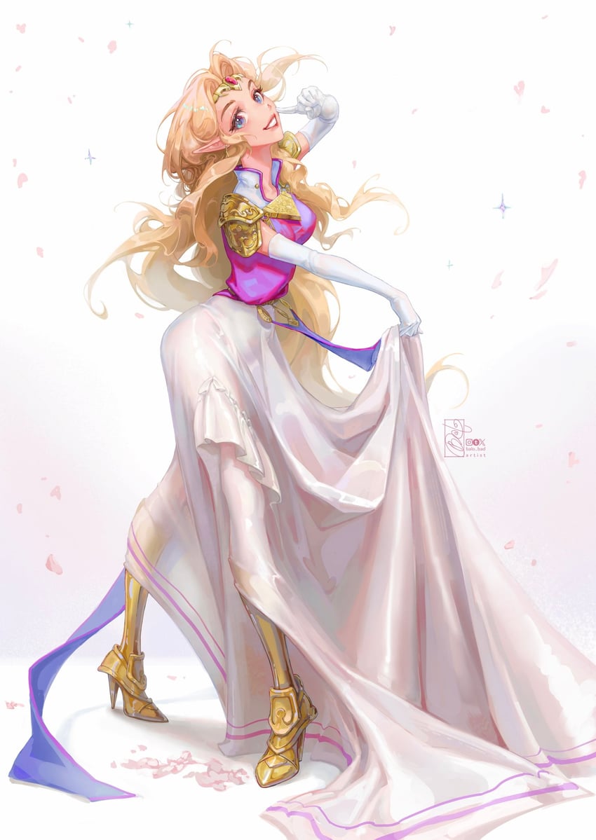 princess zelda (the legend of zelda and 1 more) drawn by balo_badartist
