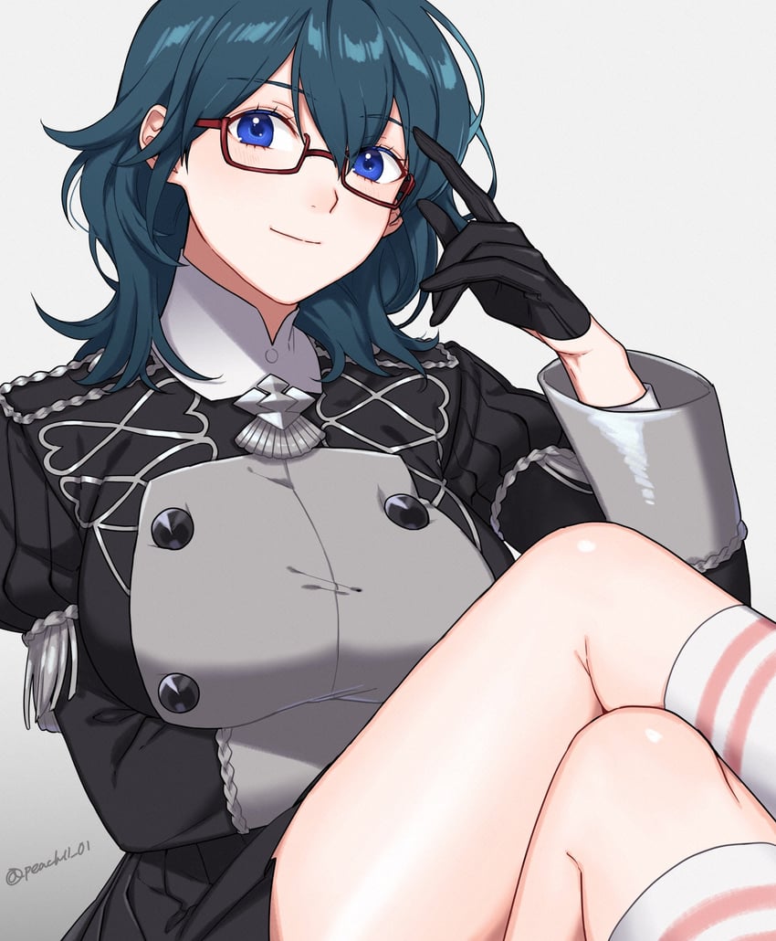 female byleth (fire emblem and 1 more) drawn by shamu_(peach11_01)