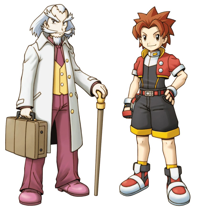 keith and professor hastings (pokemon and 2 more)