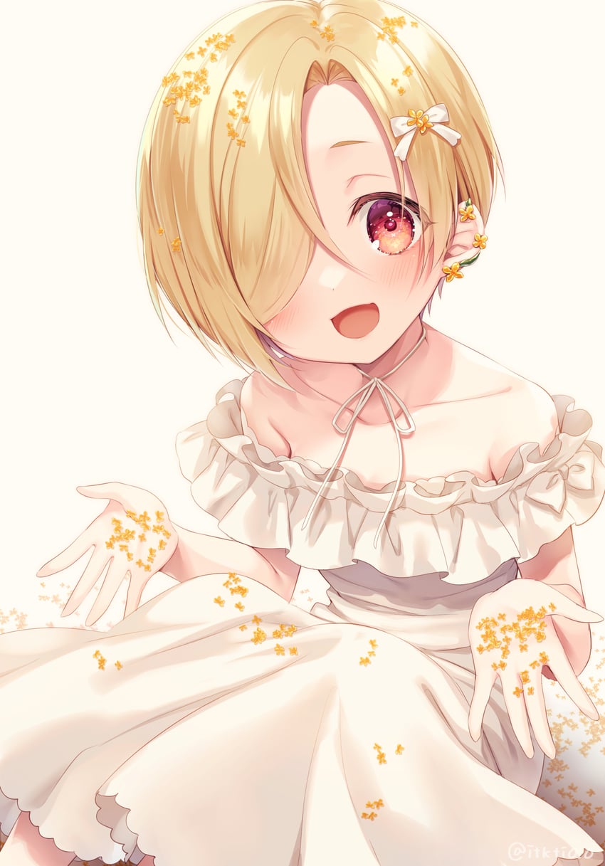 shirasaka koume (idolmaster and 2 more) drawn by itsuki_jun