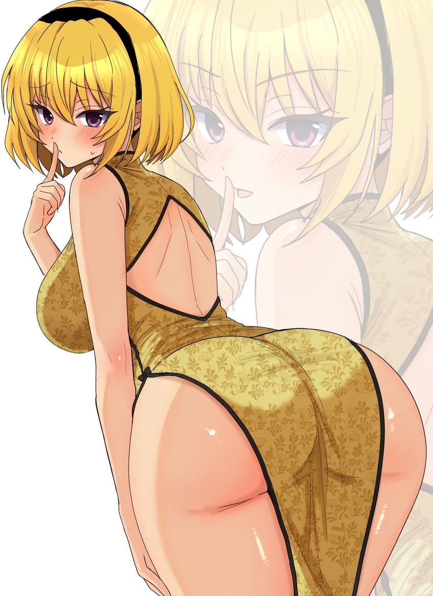 houjou satoko (higurashi no naku koro ni) drawn by yuno_ff