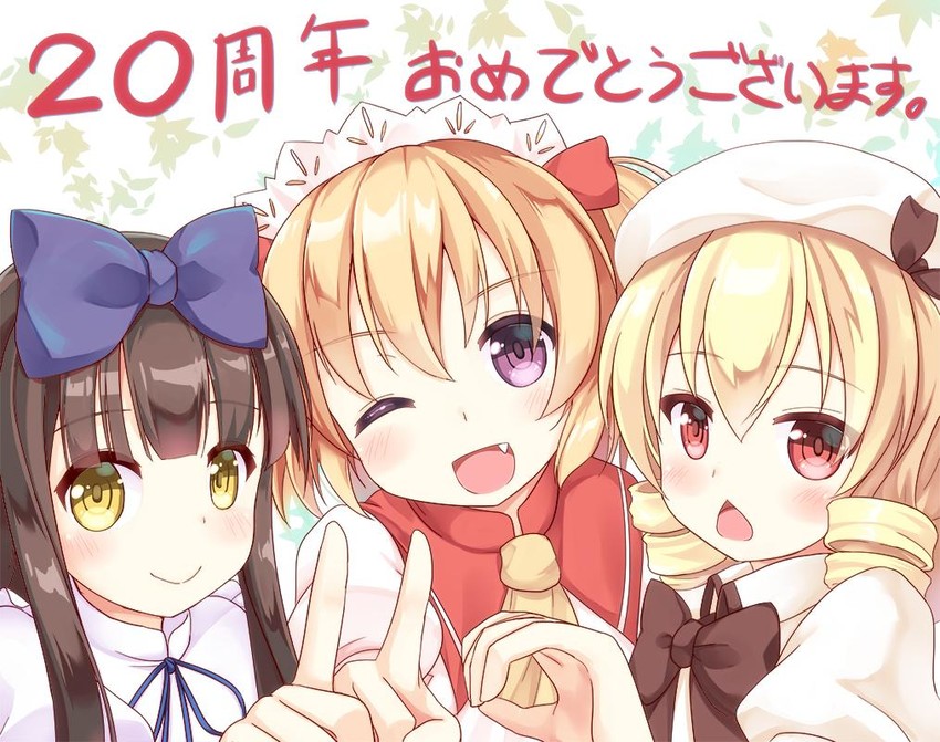 star sapphire, luna child, and sunny milk (touhou) drawn by niiya