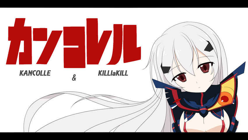 senketsu and anchorage princess (kantai collection and 1 more) drawn by vagina_stroke