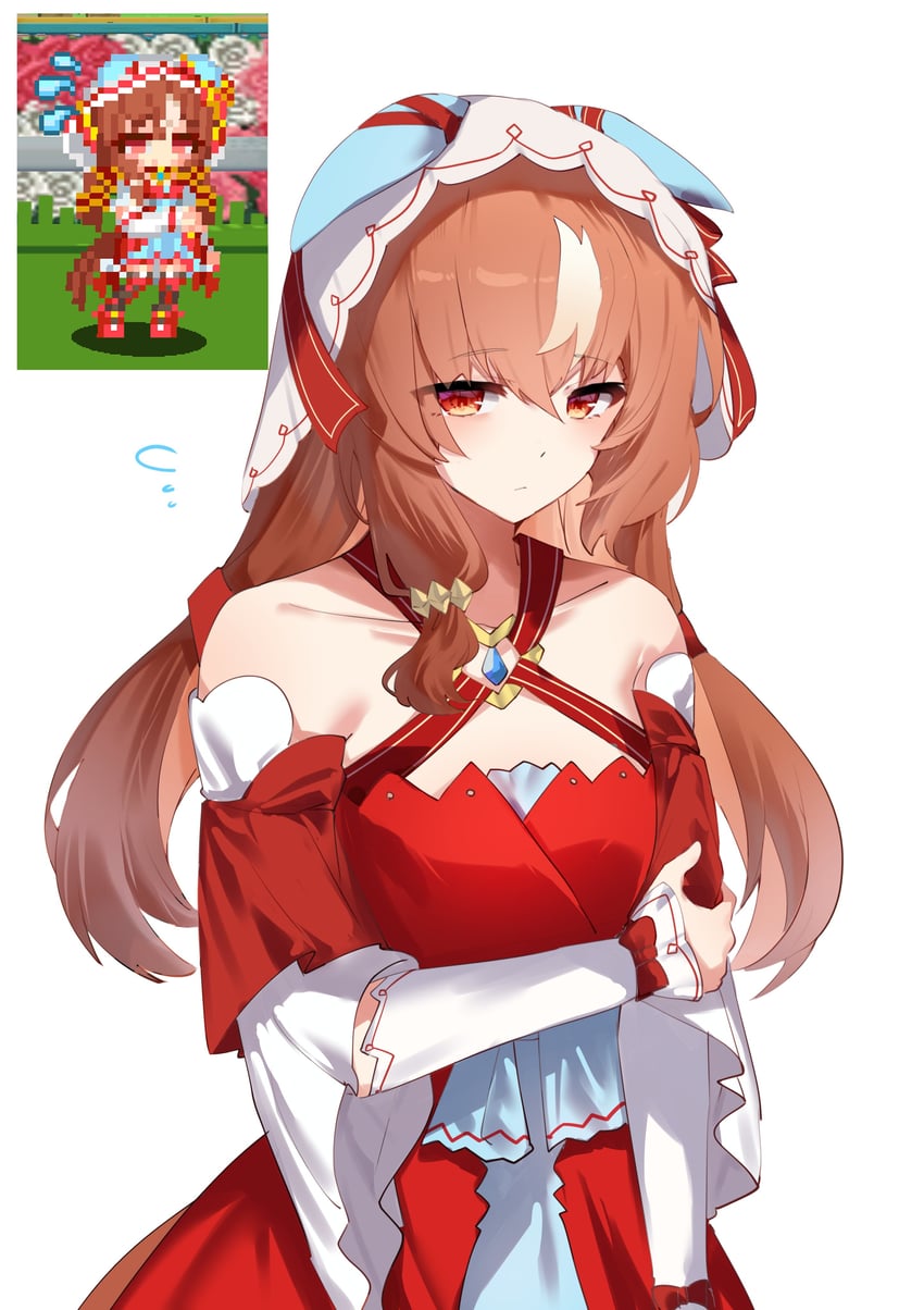 still in love (umamusume and 1 more) drawn by sb_(akagikeai)