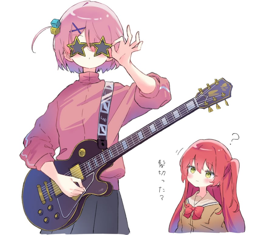 gotoh hitori, kita ikuyo, and ram (bocchi the rock! and 1 more) drawn by koushin_ryo