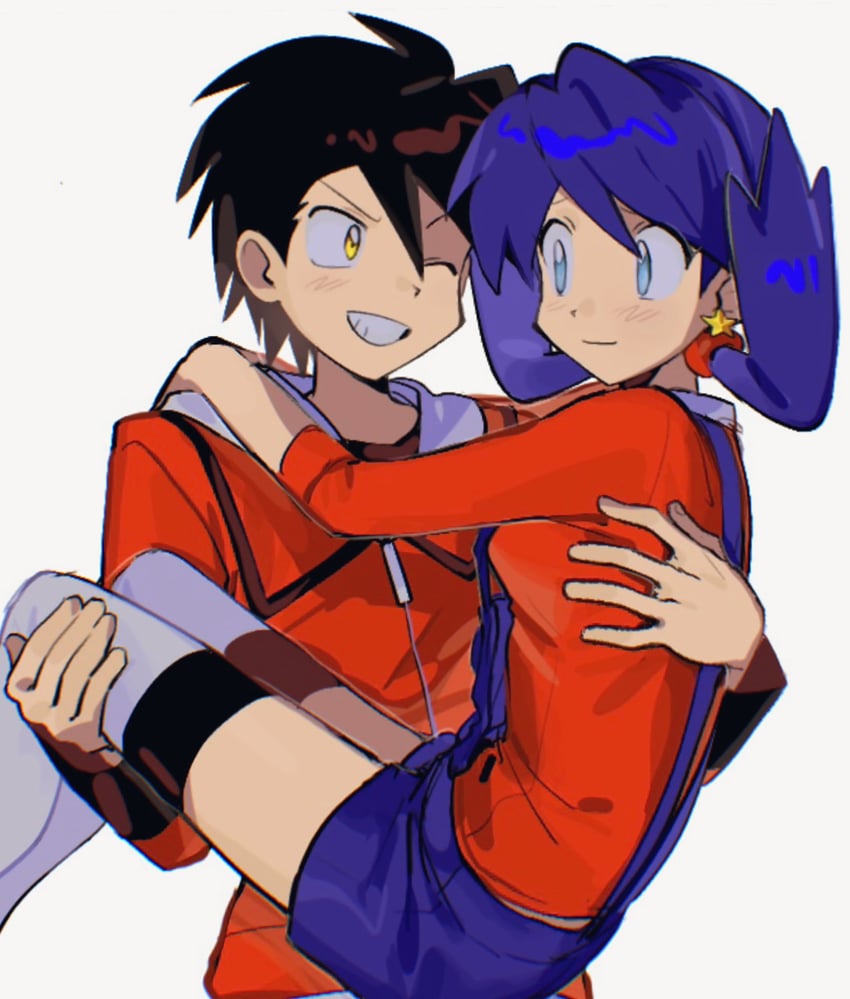 ethan and kris (pokemon and 1 more) drawn by afyewv5